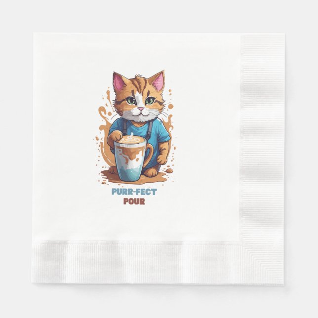Servilleta De Papel Vertido perfecto (Anverso)