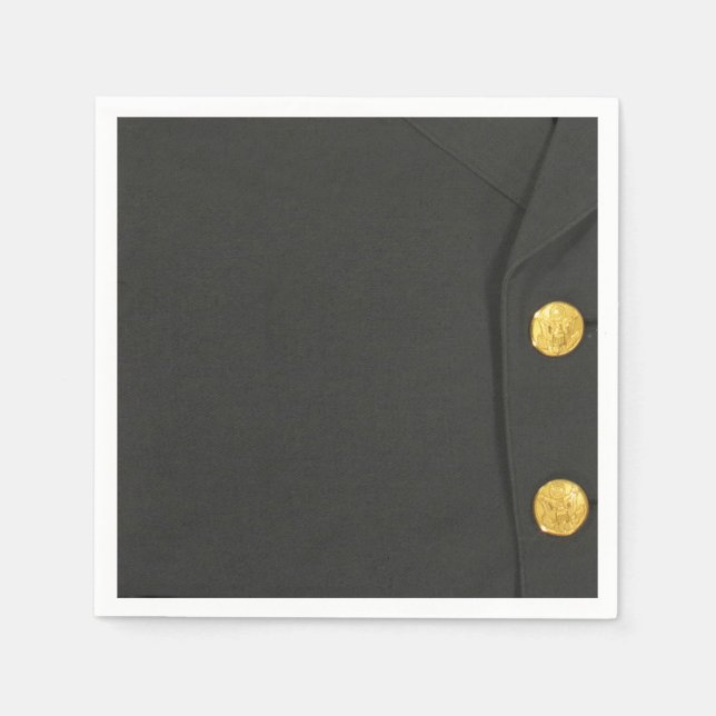 Servilleta De Papel Vestido uniforme de clase A del EJÉRCITO Vestidos  (Anverso)