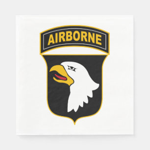 Servilleta De Papel Veterano de la División Aerotransportada 101