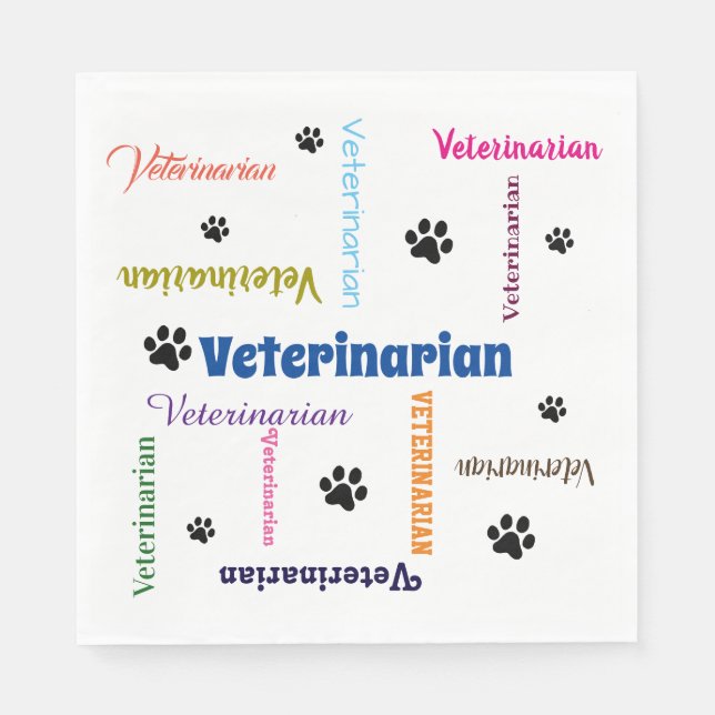 Servilleta De Papel Veterinario (Anverso)