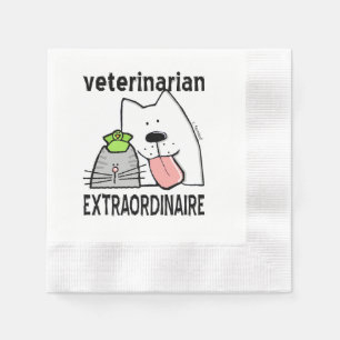 Servilleta De Papel Veterinario de la diversión Extraordinaire