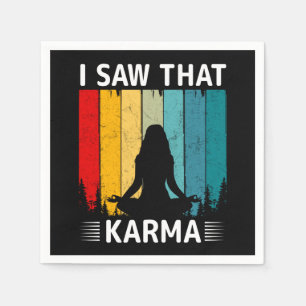 Servilleta De Papel Vi ese Karma