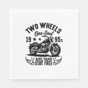 Servilleta De Papel Viaje en motocicleta de los años 1995