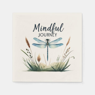 Servilleta De Papel Viaje mental - Dragonfly artístico