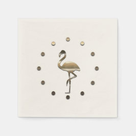 Servilleta De Papel Vibe de temporada de vacaciones de oro