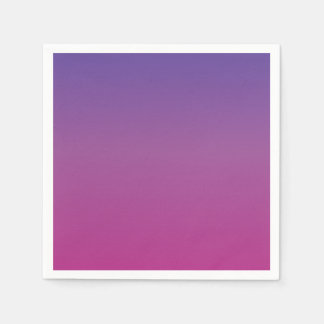 Servilleta De Papel Vibrant Purple to Pink Gradient