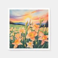 Vibrante Daffodil Meadow
