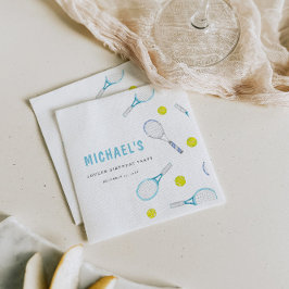 Servilleta De Papel Vibrante diversión Tenis Papel de cumpleaños