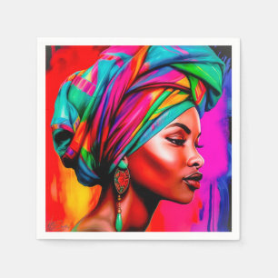 Servilleta De Papel Vibrante serie de belleza 1