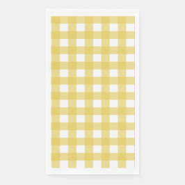 Servilleta De Papel Vichy Jaune clair