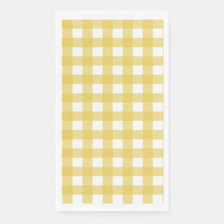 Servilleta De Papel Vichy Jaune clair