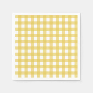 Servilleta De Papel Vichy Jaune clair