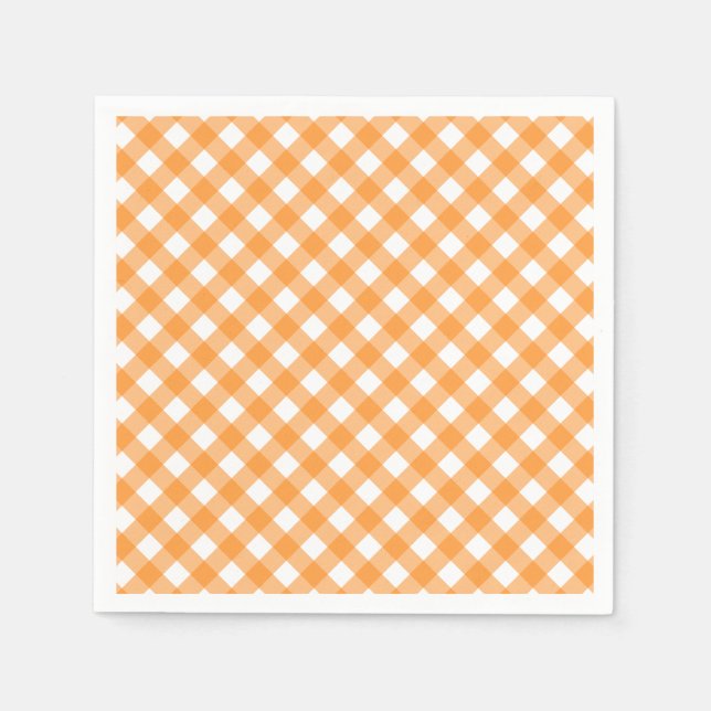 Servilleta De Papel Vichy Orange (Anverso)
