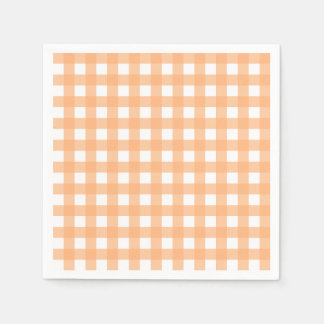 Servilleta De Papel Vichy Orange clair