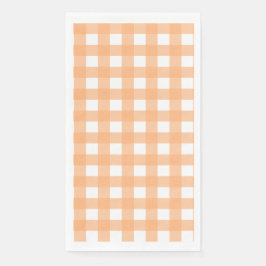 Servilleta De Papel Vichy Orange clair