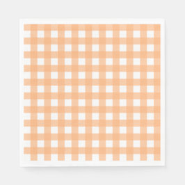 Servilleta De Papel Vichy Orange clair