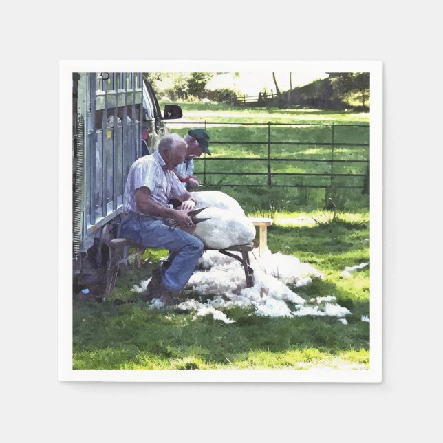 SERVILLETA DE PAPEL VIDA AGRÍCOLA (Anverso)