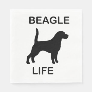 Servilleta De Papel Vida beagle