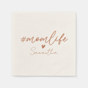 Servilleta De Papel Vida de mamá - Diseño de encanto rústico