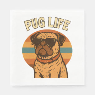 Servilleta De Papel Vida de Pug