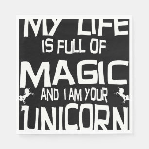 Servilleta De Papel vida en unicornio