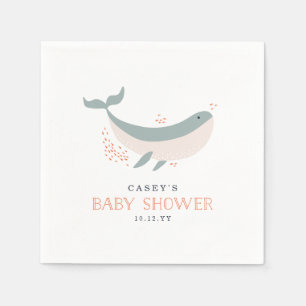 Servilleta De Papel Vida marina Baby Shower
