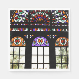 Servilleta De Papel Vidrio manchado