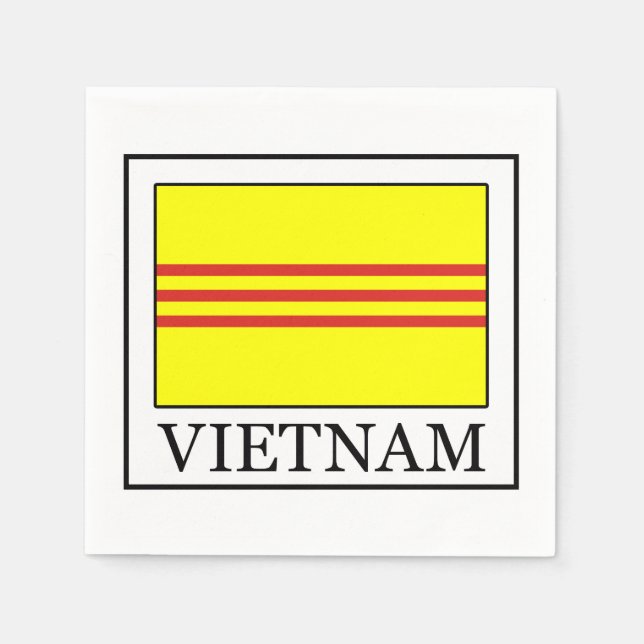 Servilleta De Papel Vietnam (Anverso)