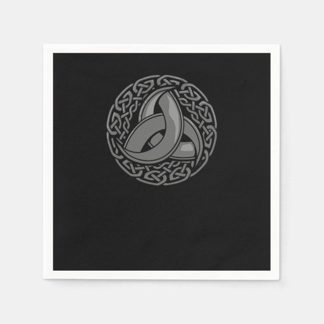 Servilleta De Papel Viking Nordic Warrior Valhalla (Anverso)