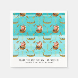 Servilleta De Papel Viking Thalem Birday Party Napkins