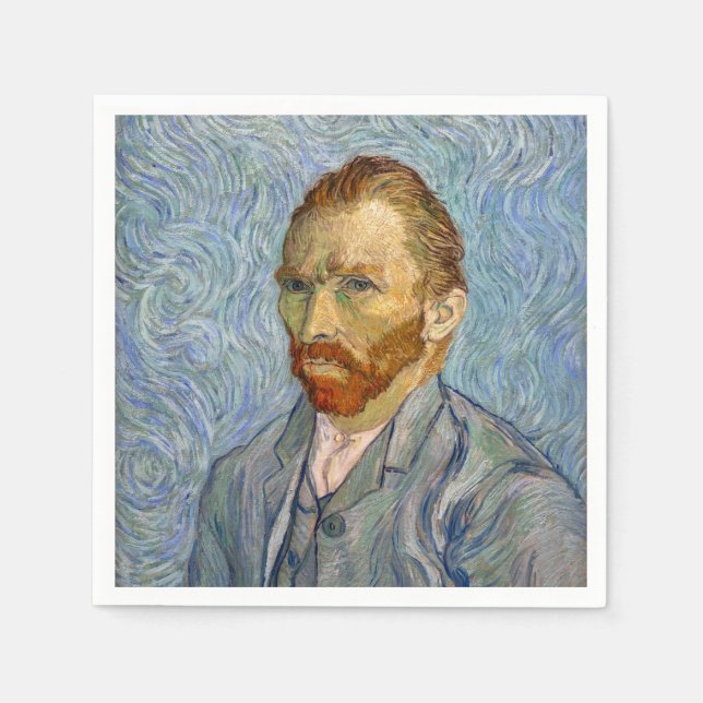 Servilleta De Papel Vincent Van Gogh - Autorretrato (Anverso)
