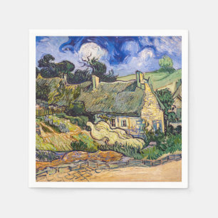 Servilleta De Papel Vincent Van Gogh - Cabañas con Tejado en Cordevill