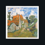Servilleta De Papel Vincent van Gogh - Calle de Auvers-sur-Oise<br><div class="desc">Calle de Auvers-sur-Oise - Vincent van Gogh,  Oil on Canvas,  1890 en Auvers-sur-Oise</div>
