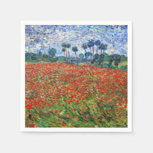 Servilleta De Papel Vincent van Gogh - Campo de amapolas