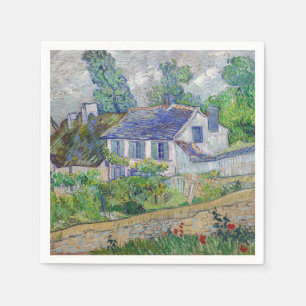 Servilleta De Papel Vincent van Gogh - Casas en Auvers