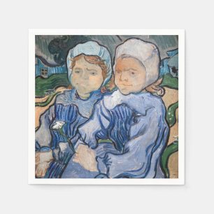 Servilleta De Papel Vincent van Gogh - Dos niñas