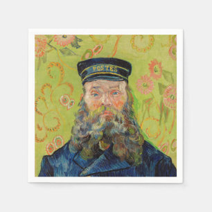 Servilleta De Papel Vincent Van Gogh - El cartero Joseph Roulin