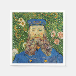 Servilleta De Papel Vincent Van Gogh - El cartero Joseph Roulin