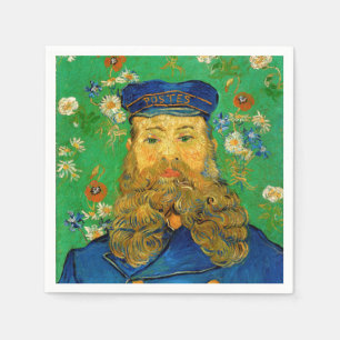 Servilleta De Papel Vincent Van Gogh - El cartero Joseph Roulin