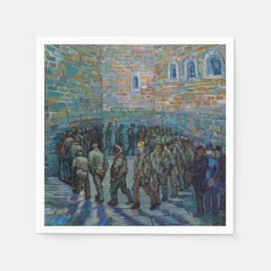 Servilleta De Papel Vincent van Gogh - El patio de la cárcel