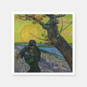 Servilleta De Papel Vincent van Gogh - El sembrador 