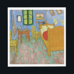 Servilleta De Papel Vincent Van Gogh. Habitación. Vintage impresionist<br><div class="desc">La servilleta "The Bedroom" de Vincent Van Gogh.</div>