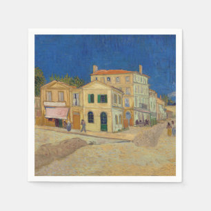 Servilleta De Papel Vincent van Gogh - La Casa Amarilla / La Calle