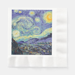 Servilleta De Papel Vincent Van Gogh/ La Noche Estrellada
