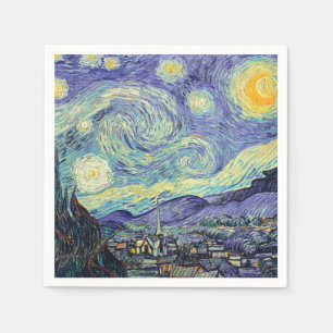 Servilleta De Papel Vincent Van Gogh/ La noche estrellada
