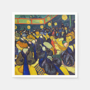 Servilleta De Papel Vincent van Gogh - La sala de baile en Arlés