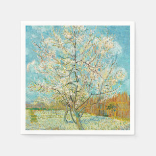 Servilleta De Papel Vincent van Gogh - Melocotonero Rosa en Flor