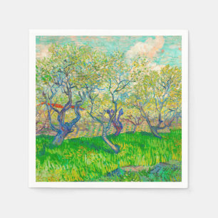 Servilleta De Papel Vincent van Gogh Orchard en Blossom