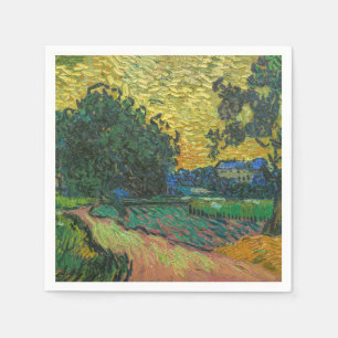Servilleta De Papel Vincent van Gogh - Paisaje al Crepúsculo