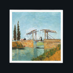 Servilleta De Papel Vincent van Gogh - Puente Langlois en Arles #3<br><div class="desc">El puente Langlois en Arles - Vincent van Gogh,  Oil on Canvas,  1888,  Arles</div>